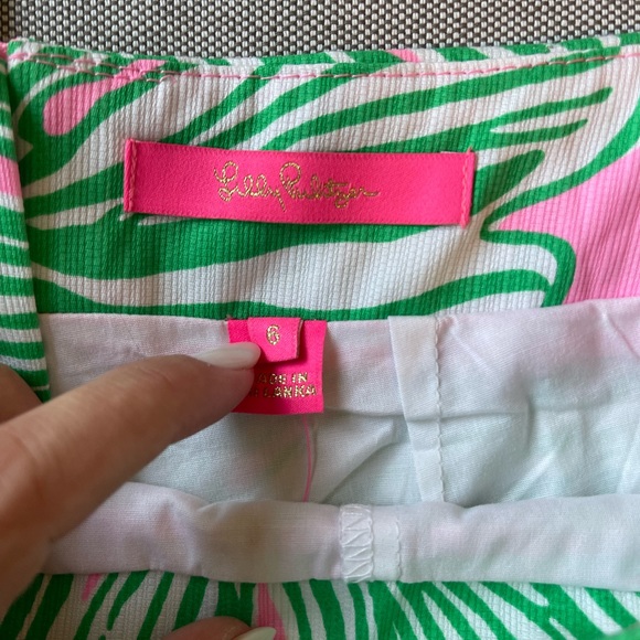 LILLY PULITZER MARIGOLD SKORT - Picture 4 of 4